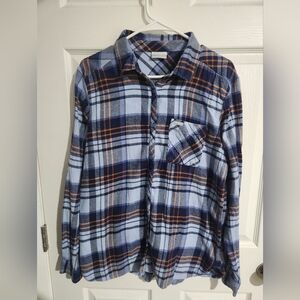Columbia Plaid Flannel Shirt